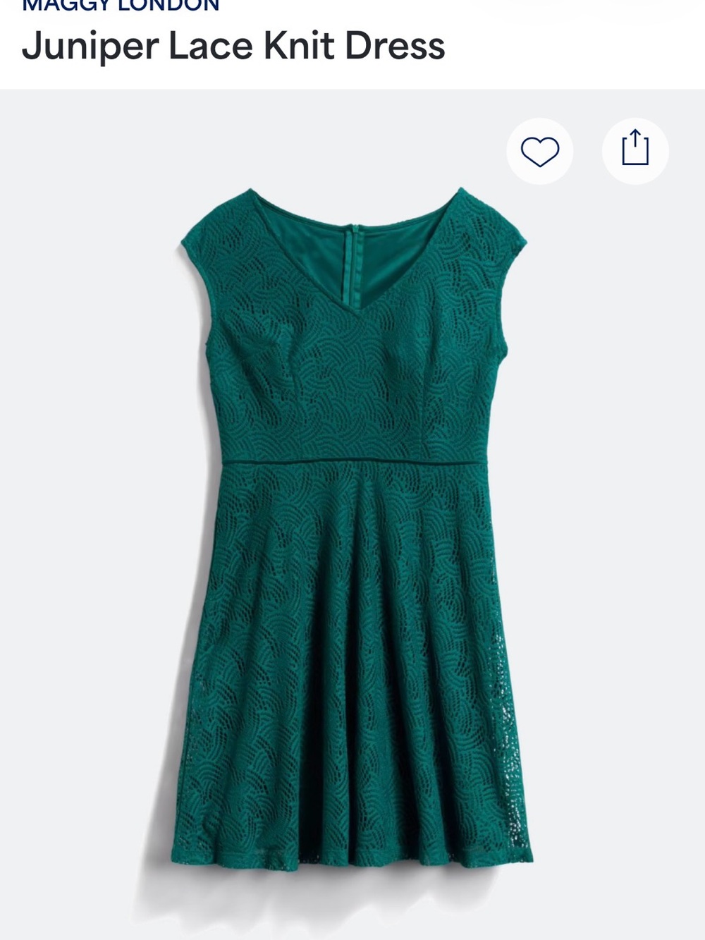 Stitch Fix (Wisp) Juniper Lace Knit Dress in Teal- NEW!